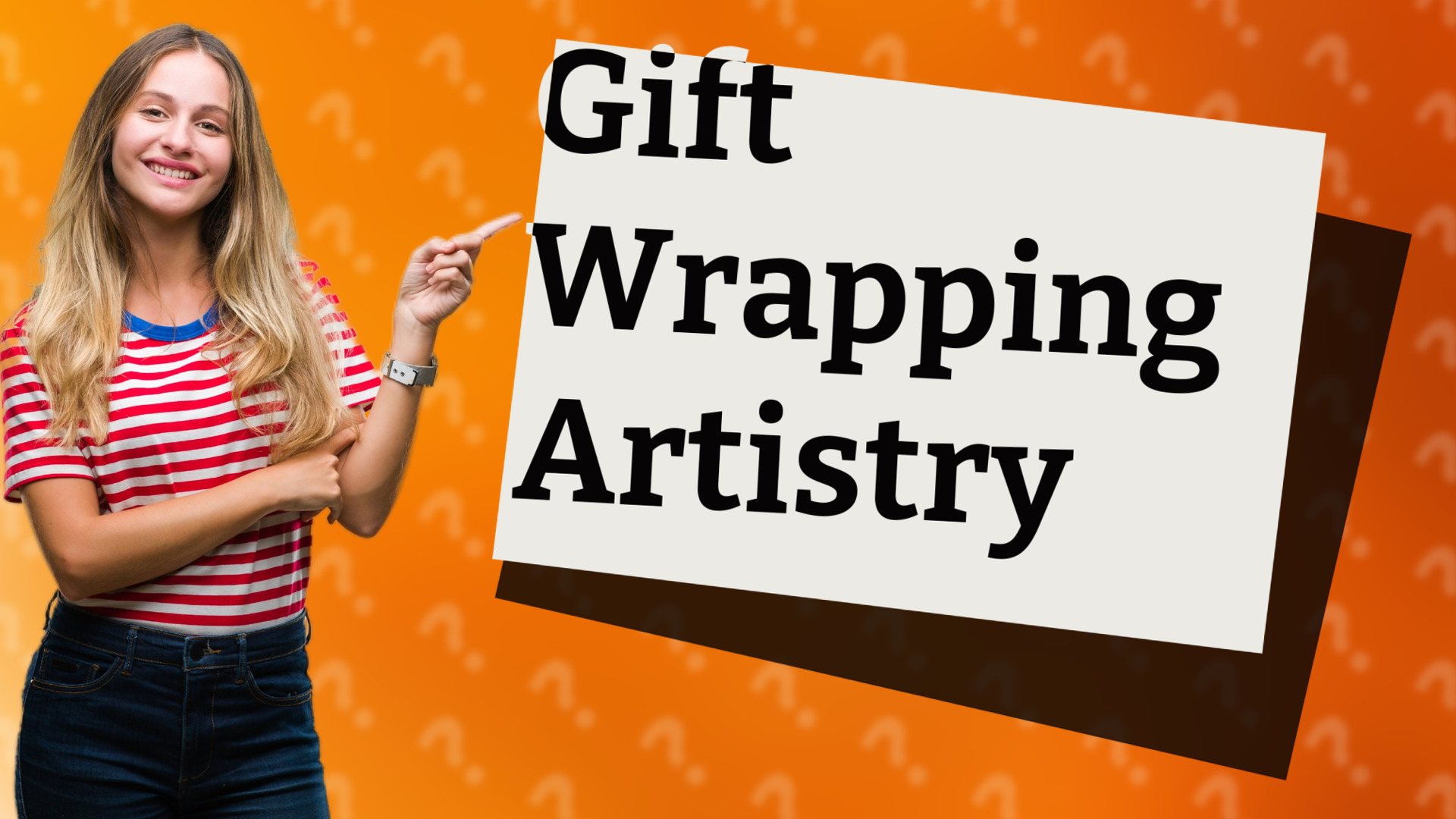 Gift Wrapping Artistry