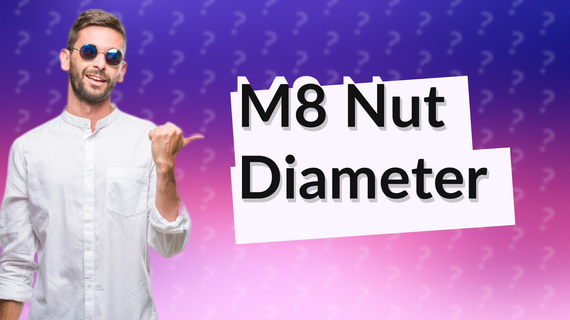 M8 Nut Diameter