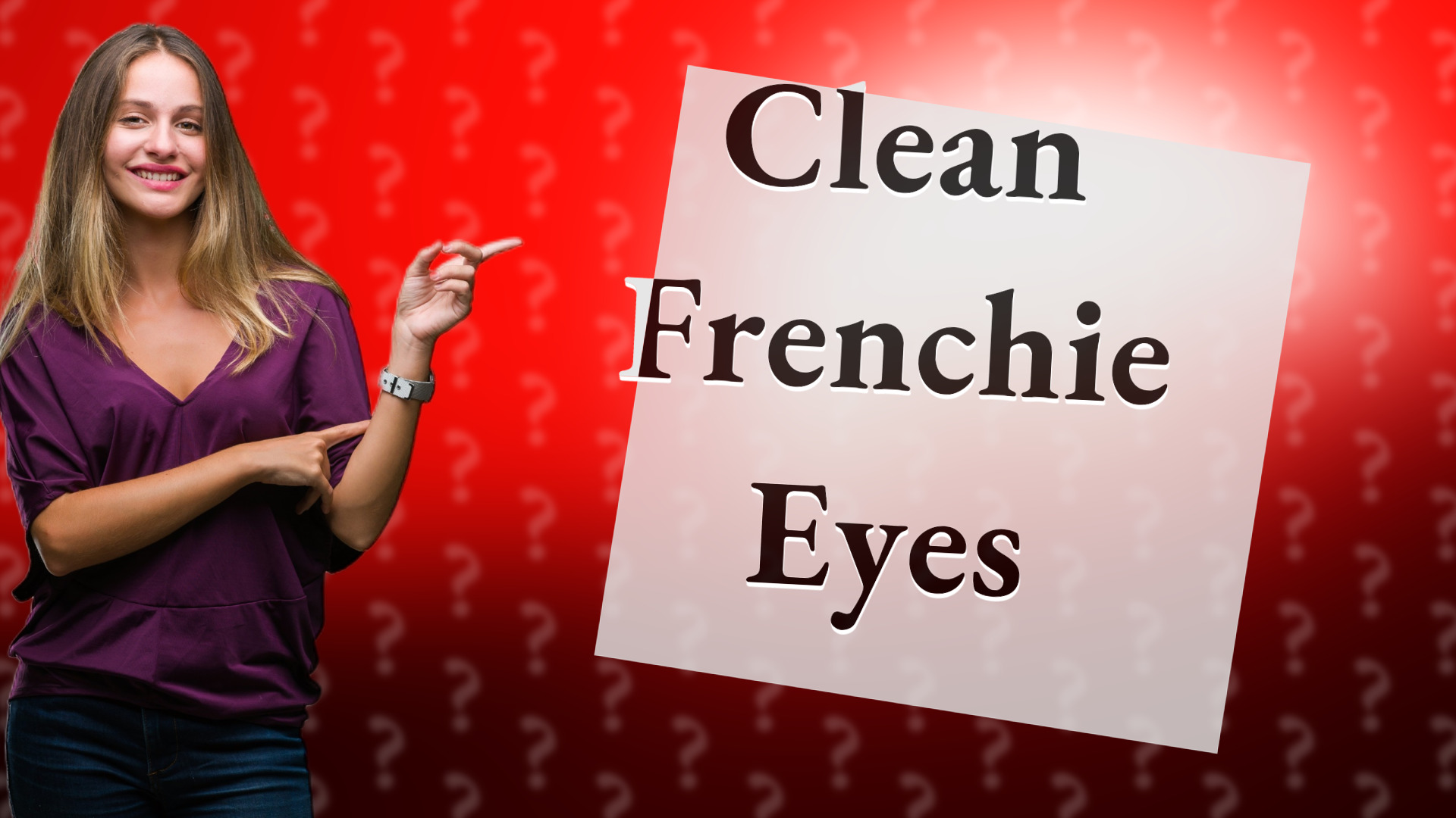Clean Frenchie Eyes