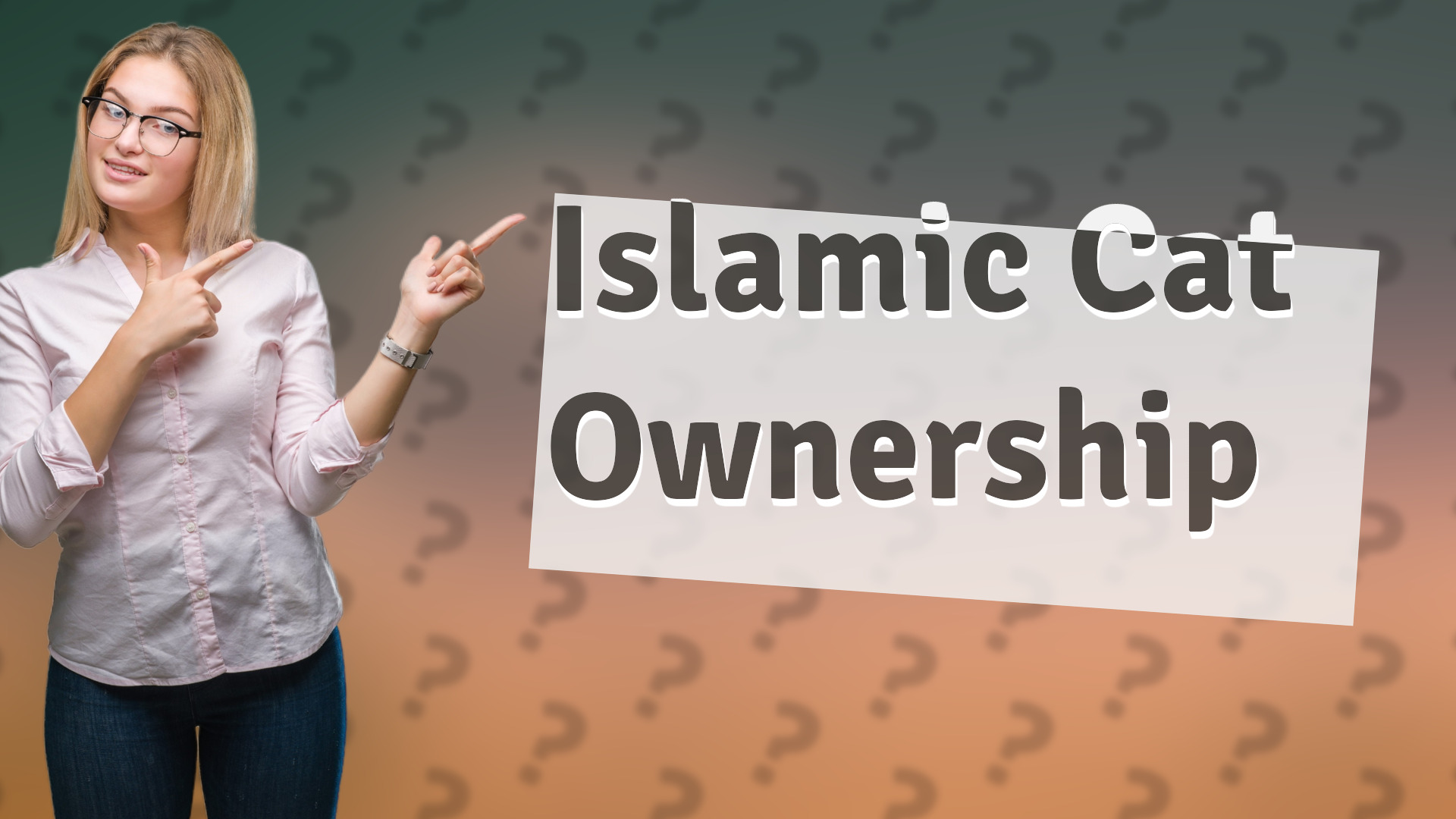Islamic Cat Ownership