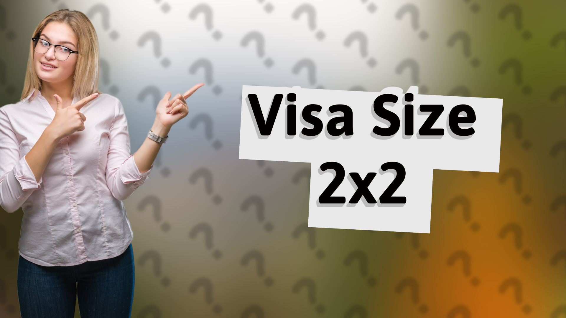Visa Size 2x2