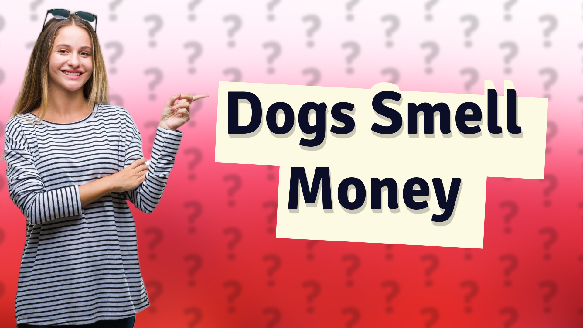 Dogs Smell Money