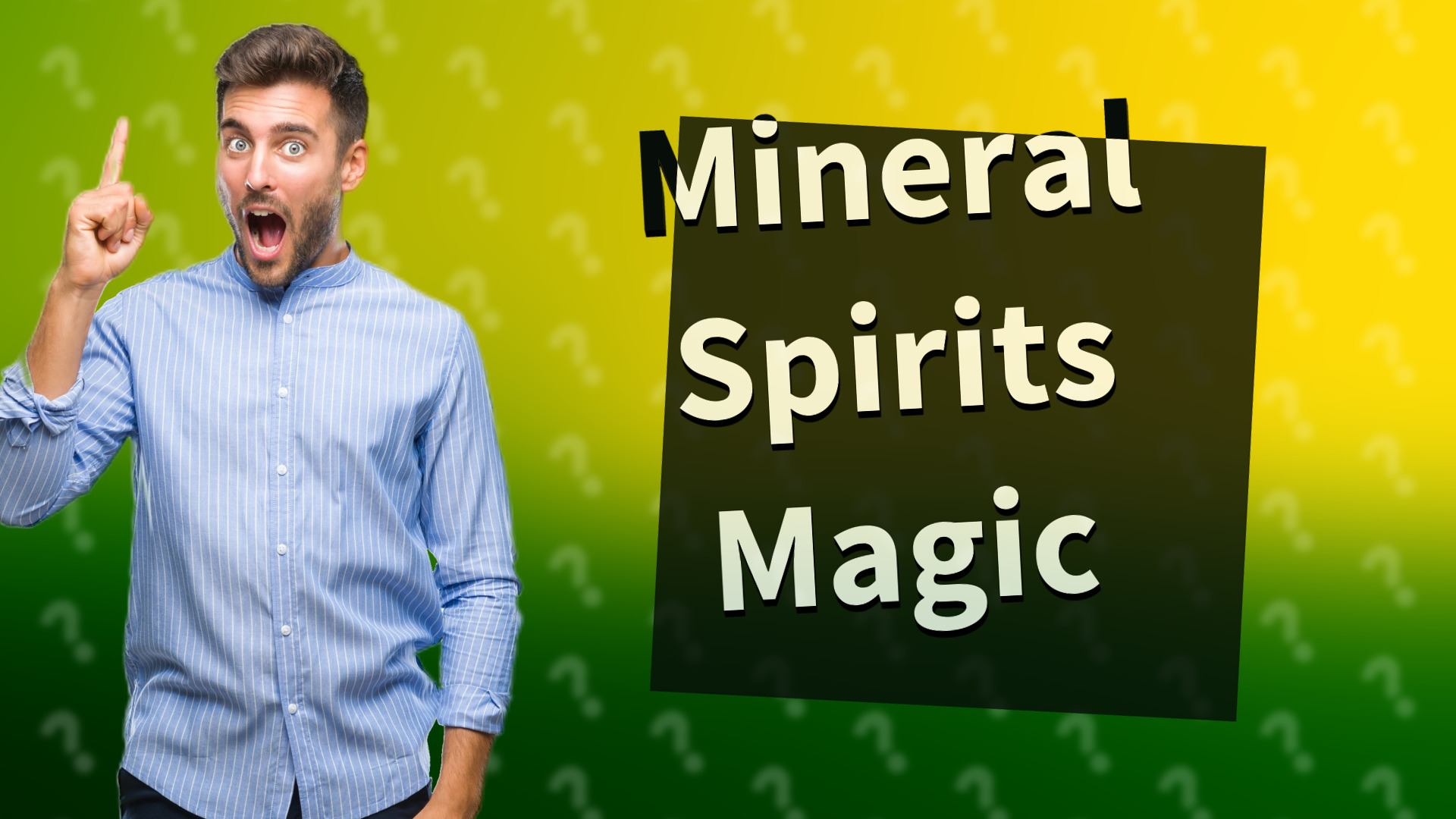 Mineral Spirits Magic