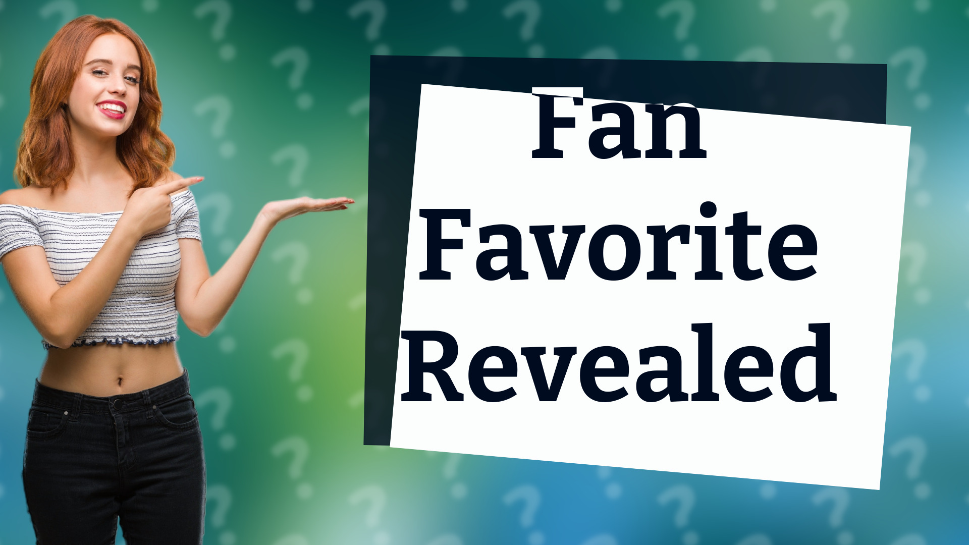 Fan Favorite Revealed