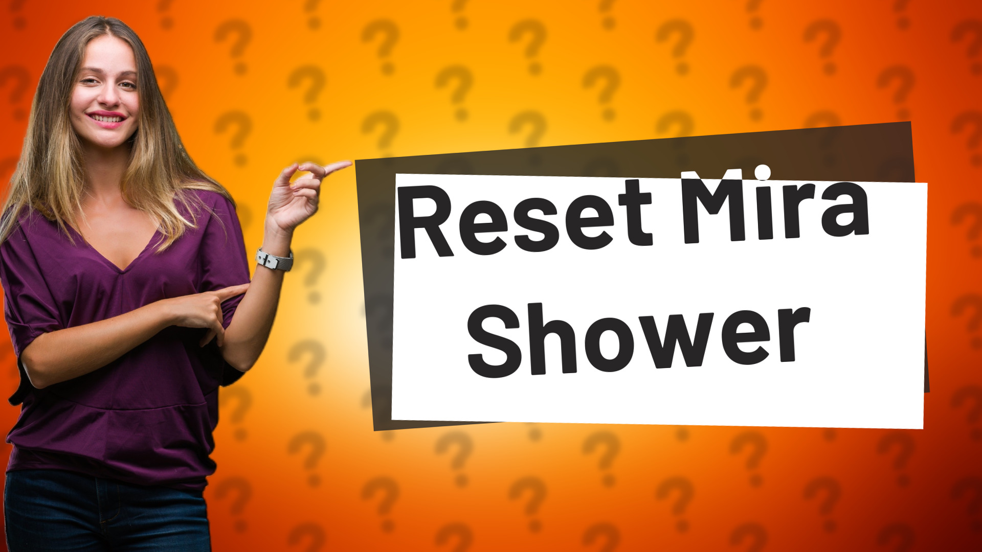 Reset Mira Shower
