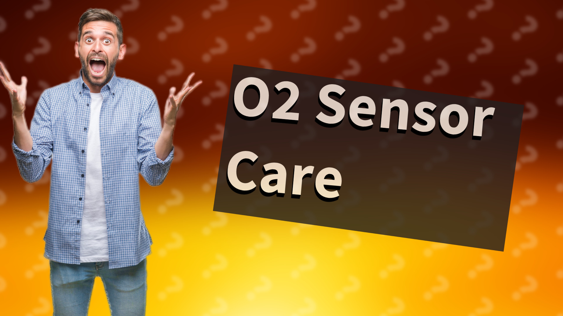 O2 Sensor Care