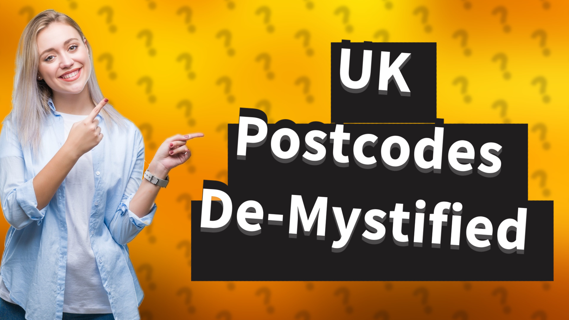 UK Postcodes De-Mystified