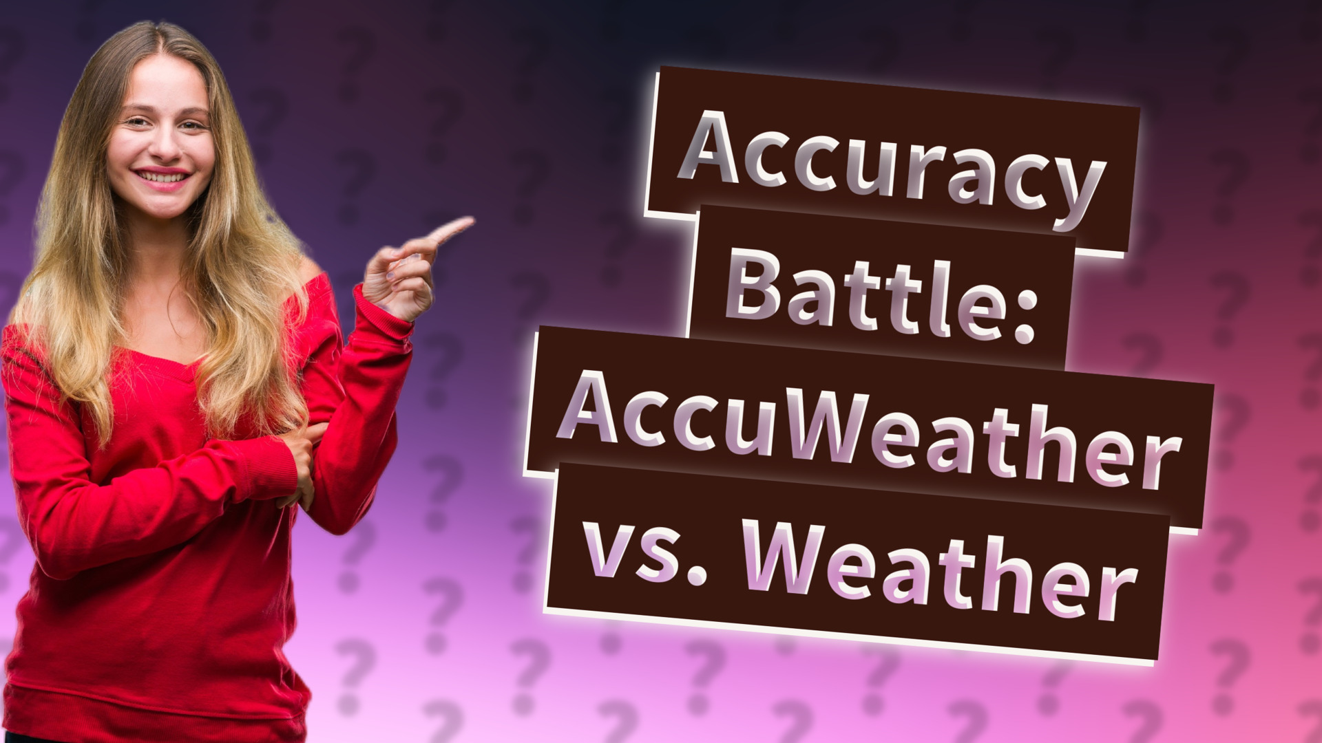 Accuracy Battle: AccuWeather vs. Weather