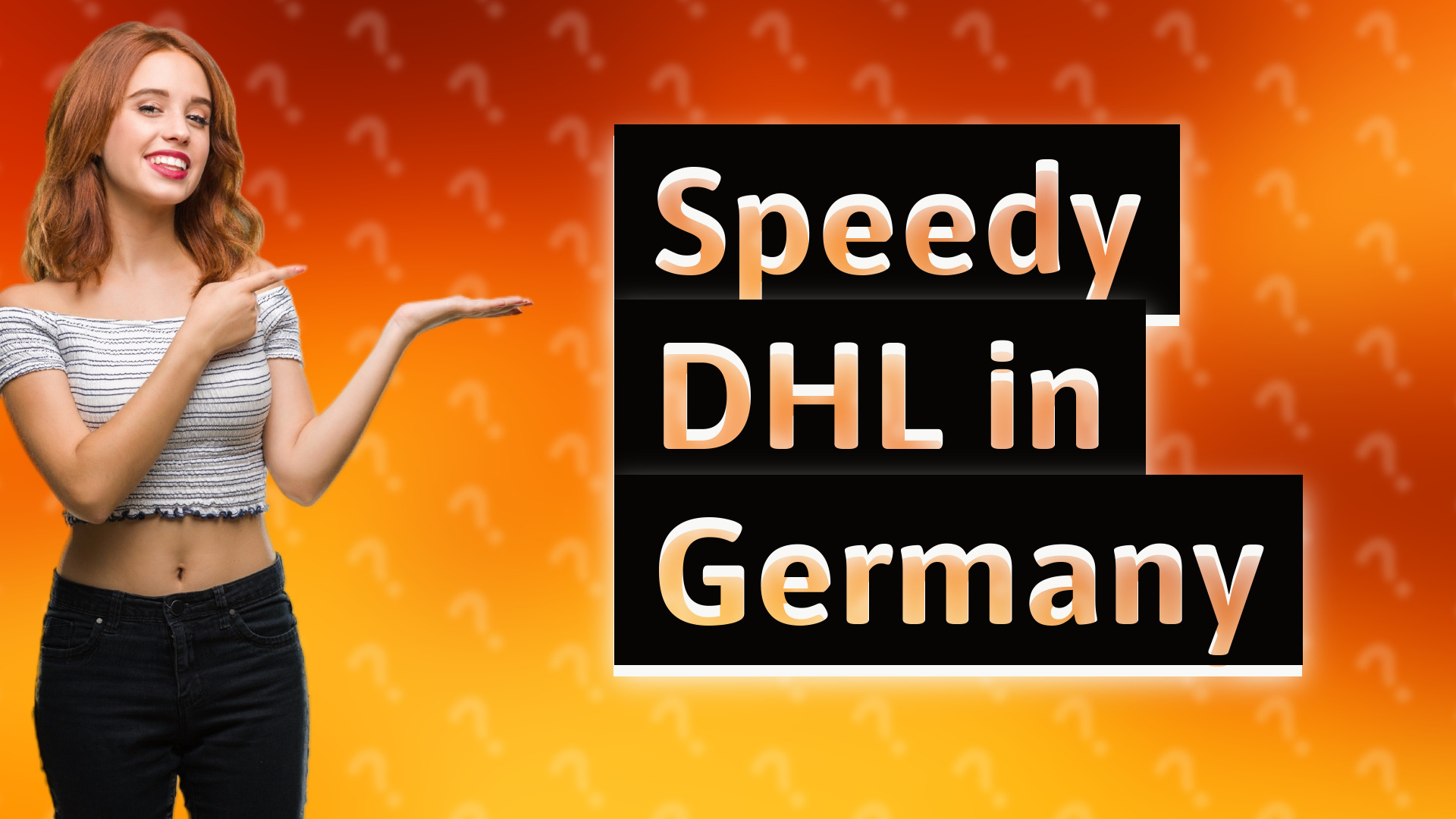 Speedy DHL in Germany
