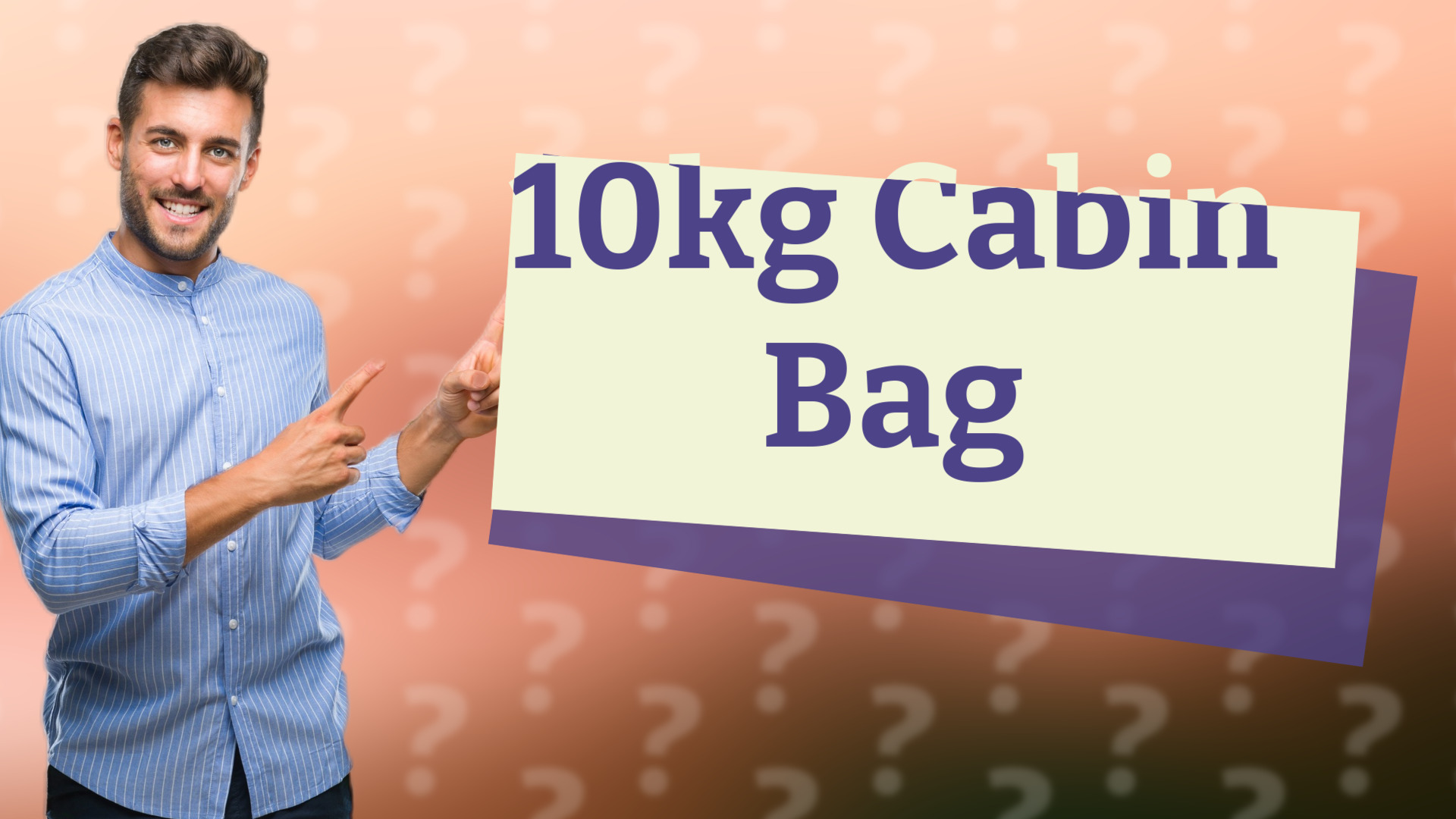 10kg Cabin Bag