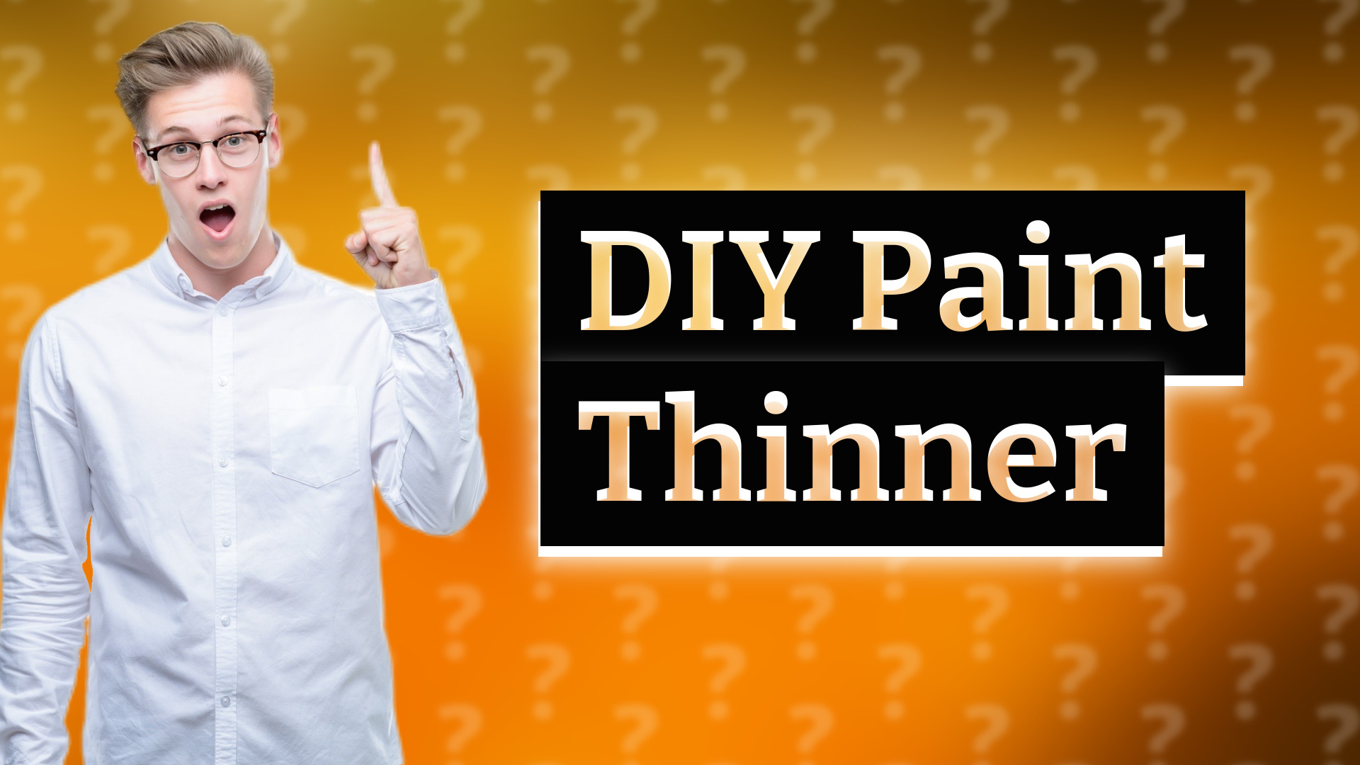 DIY Paint Thinner