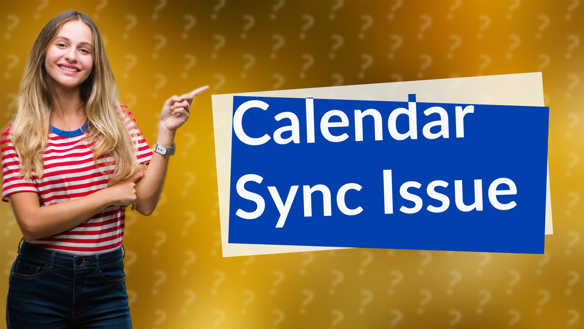 Calendar Sync Issue