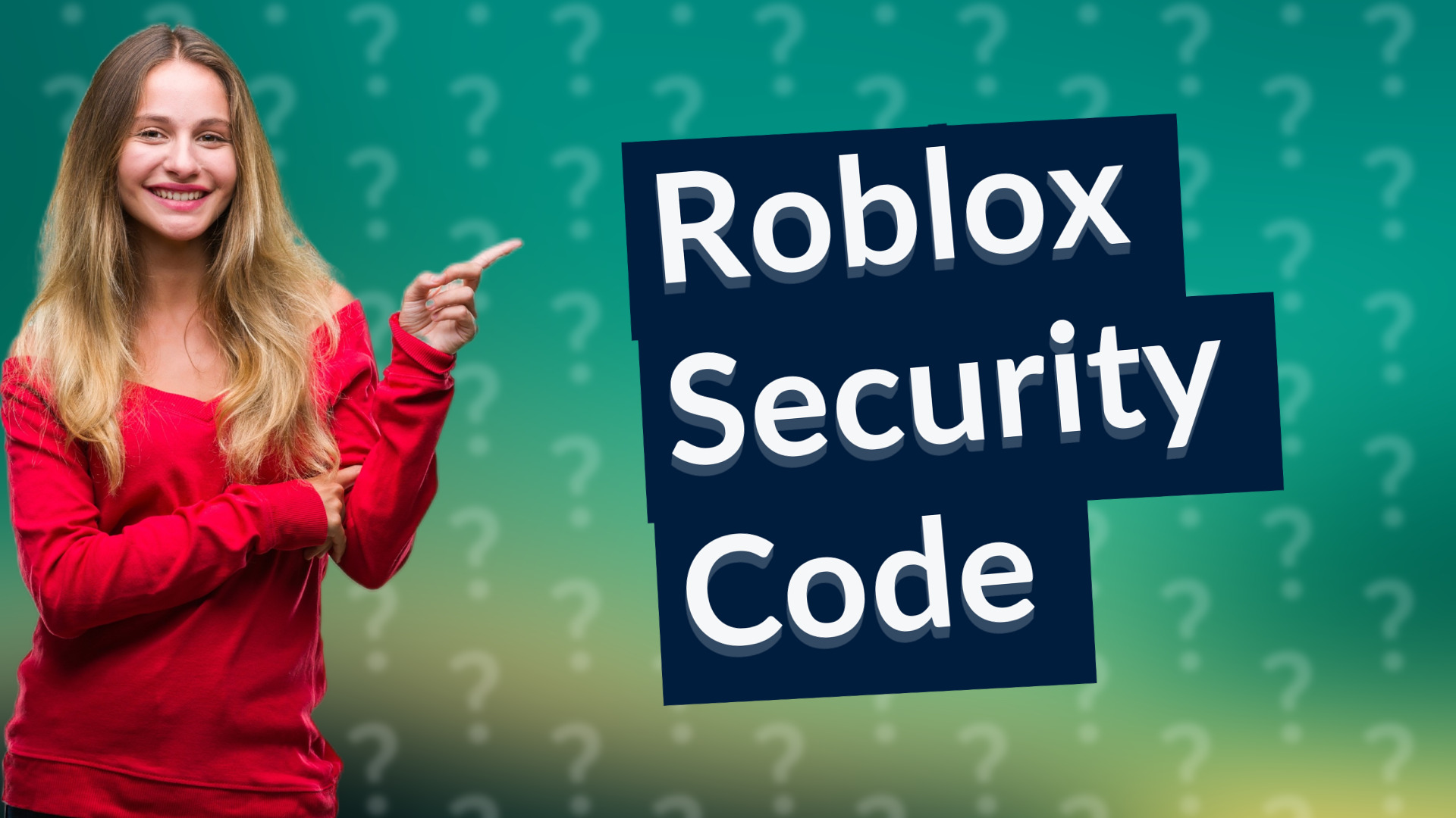 Roblox Security Code