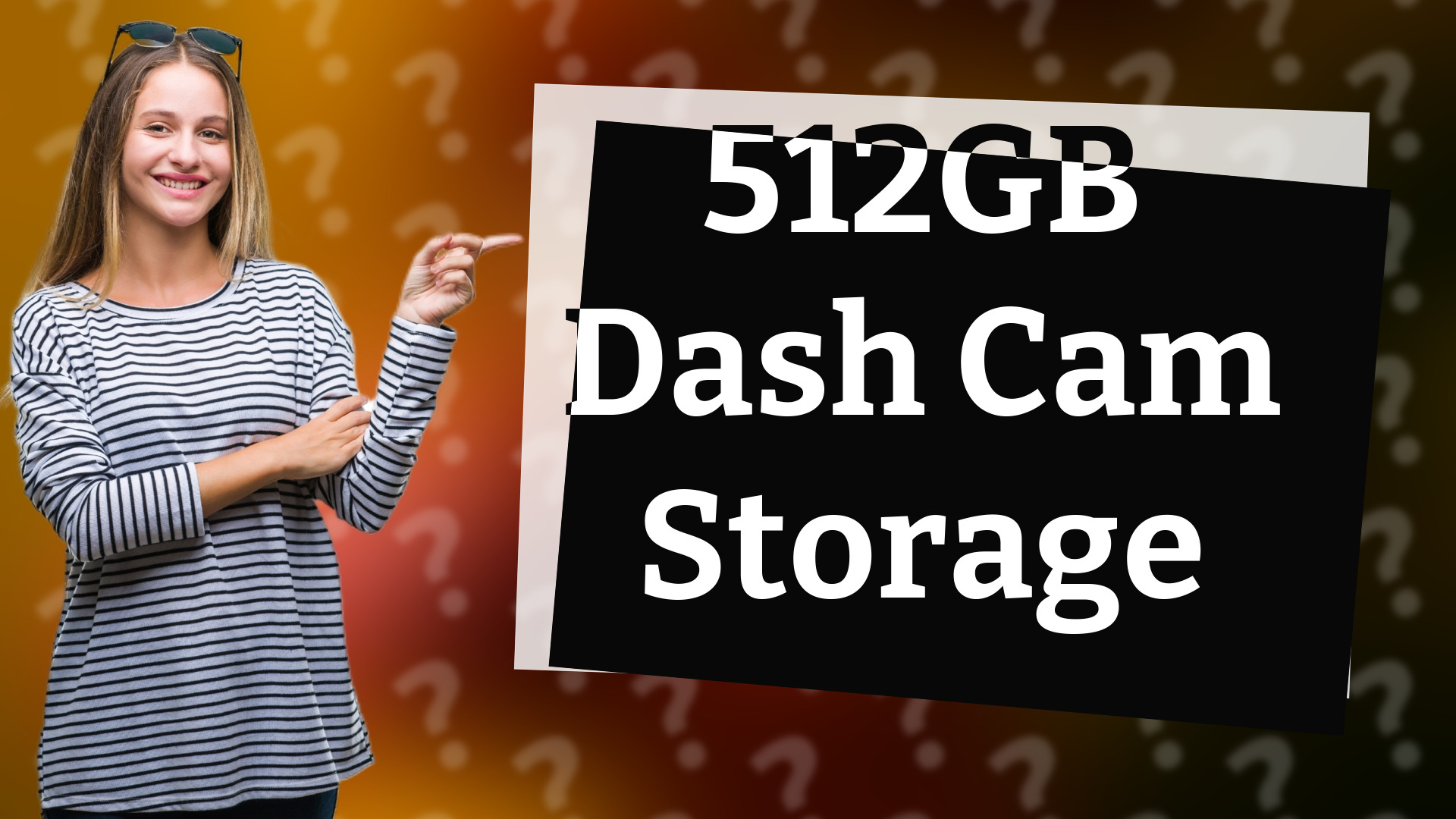 512GB Dash Cam Storage