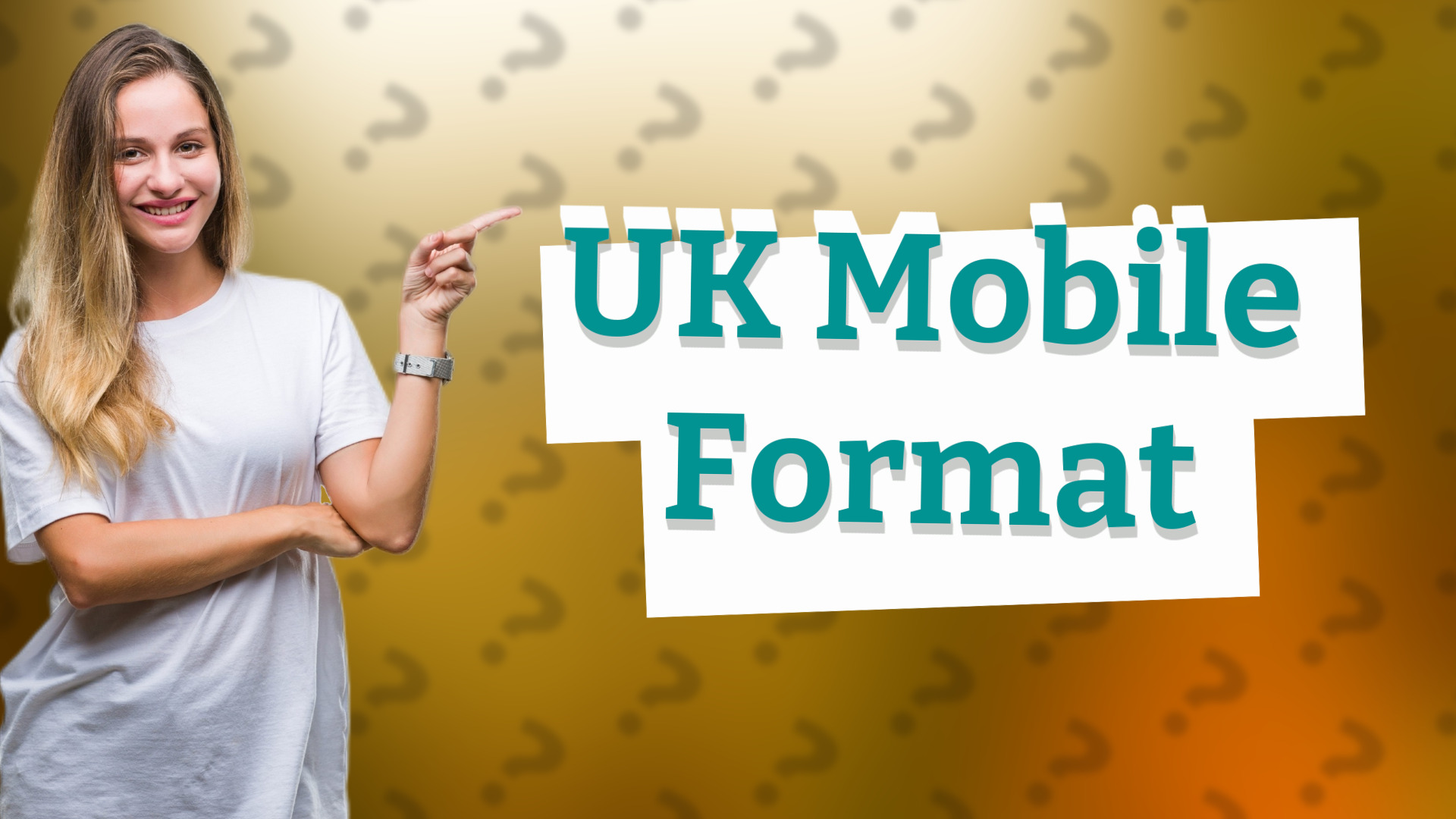 UK Mobile Format