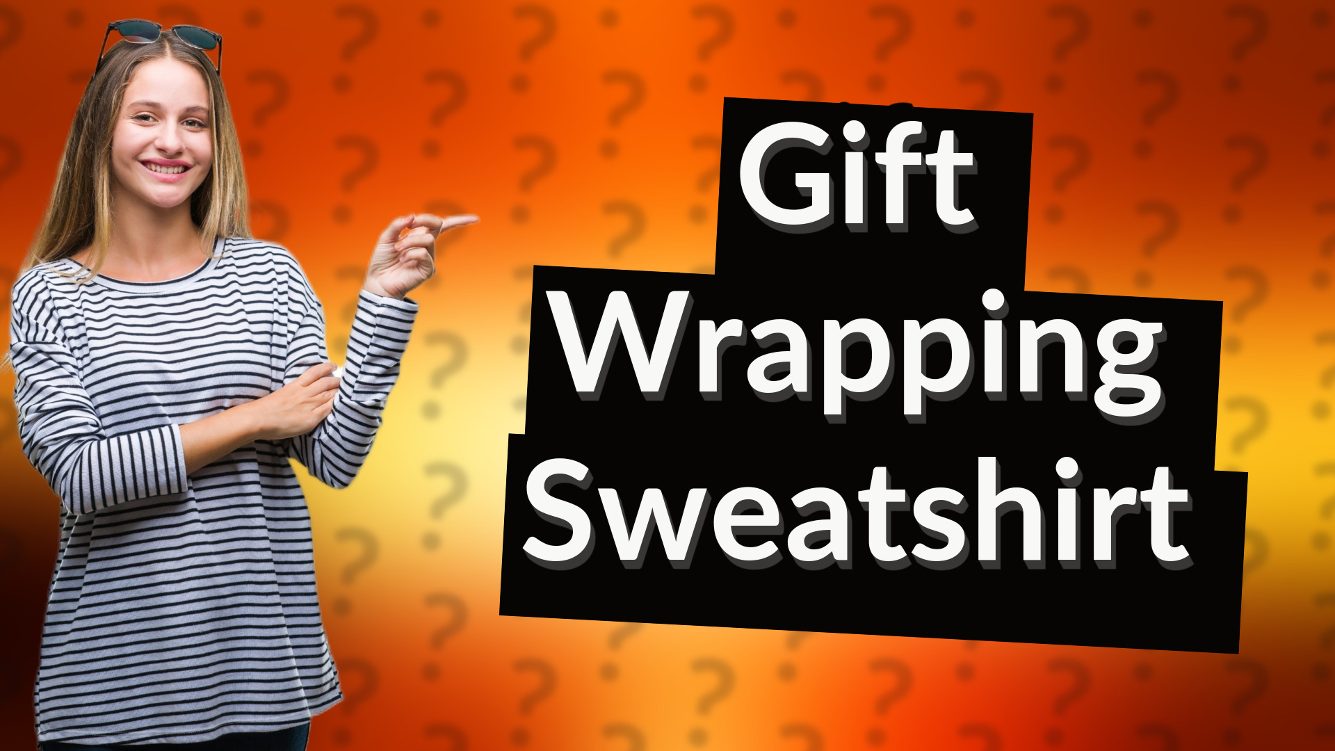 Gift Wrapping Sweatshirt