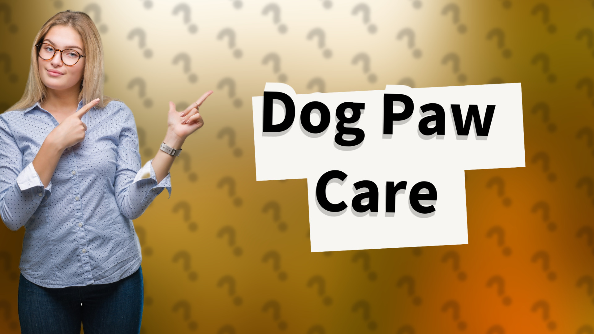 Dog Paw Care