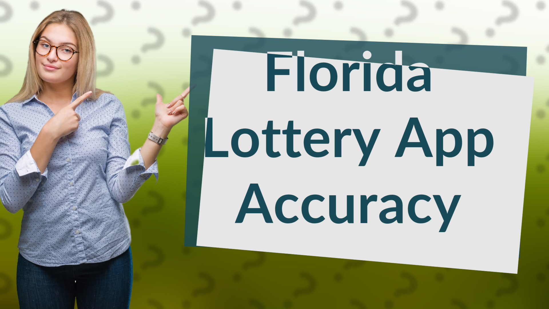 Florida Lottery App Accuracy