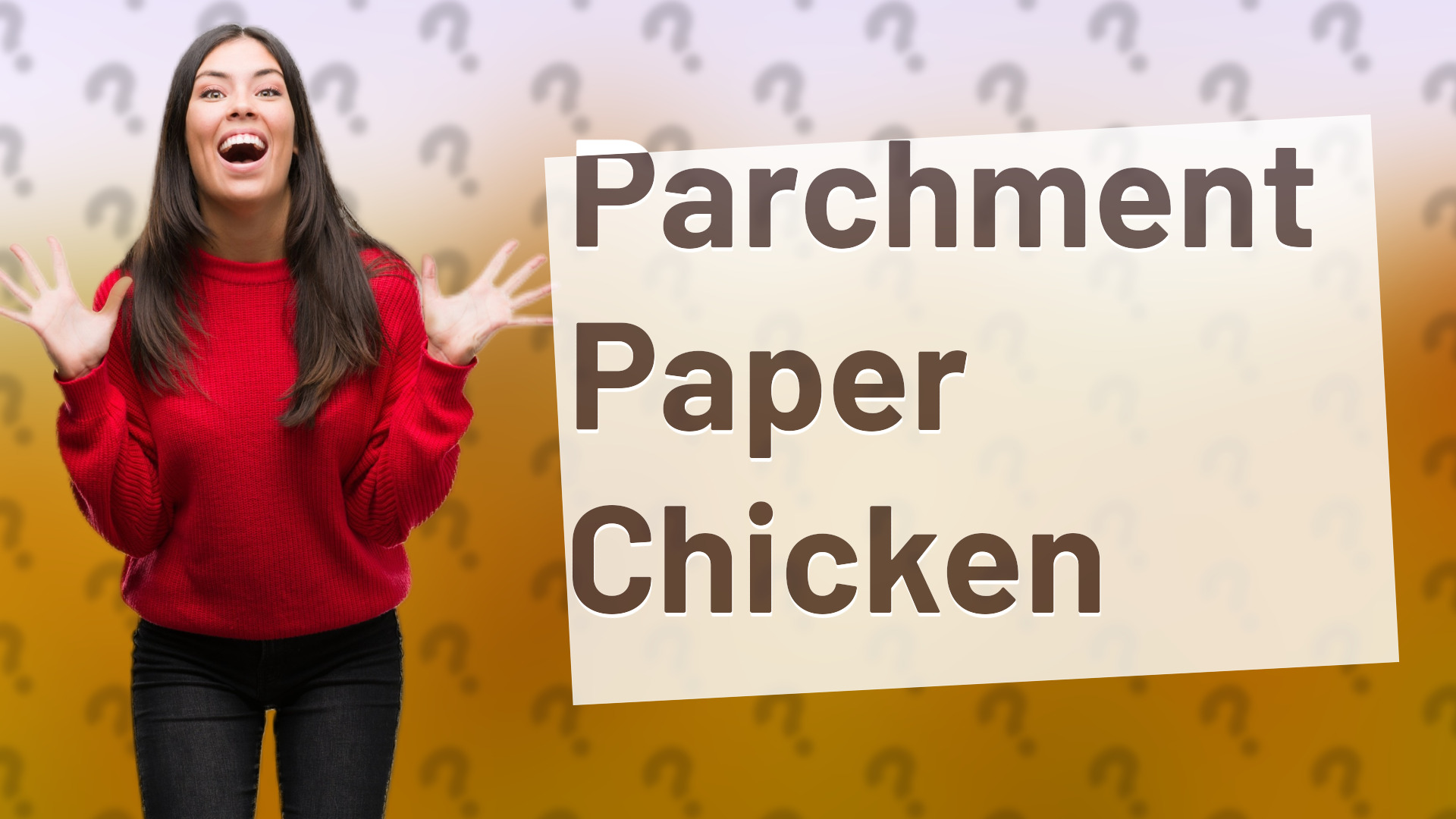 Parchment Paper Chicken
