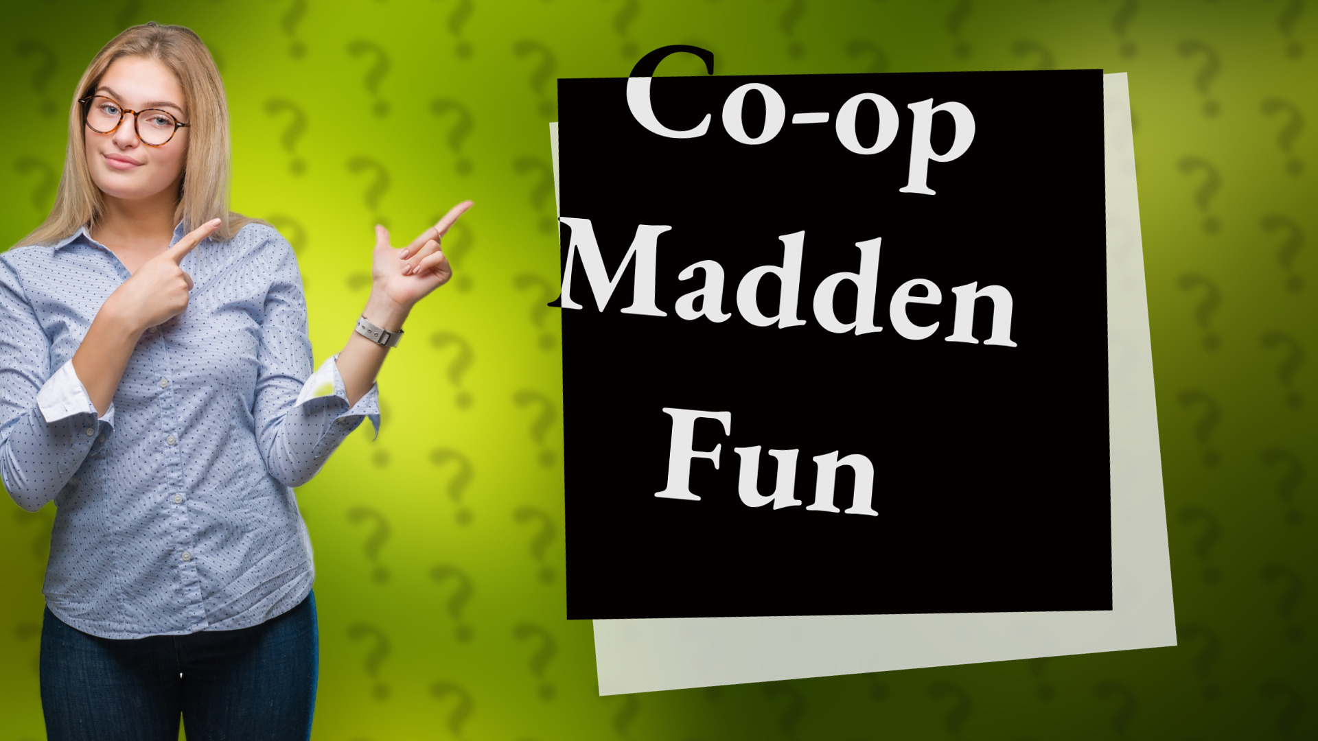Co-op Madden Fun