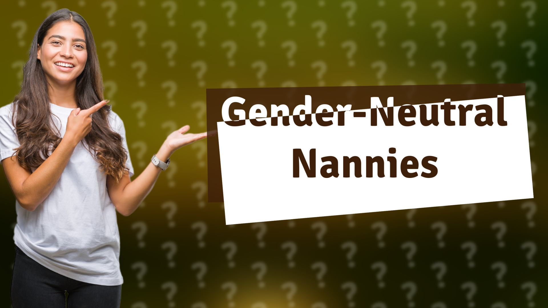Gender-Neutral Nannies