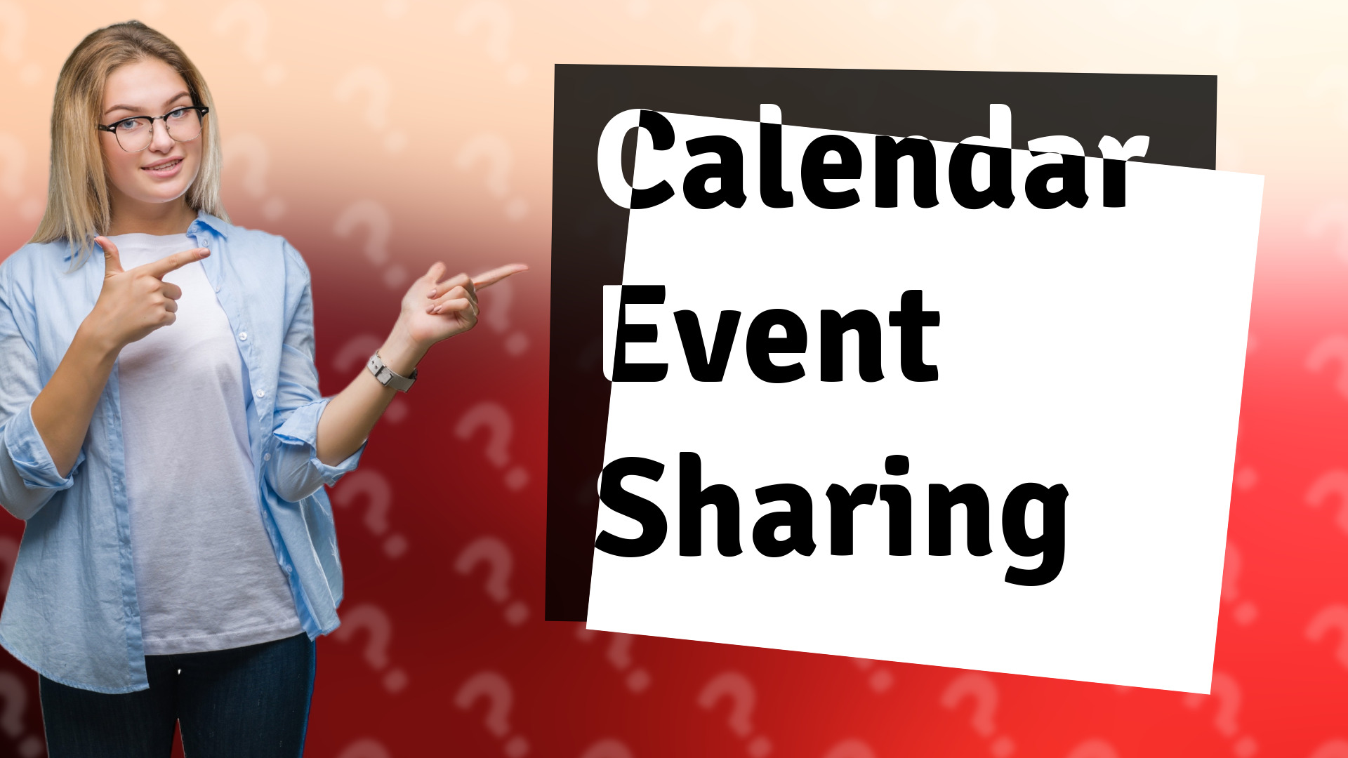 Calendar Event Sharing