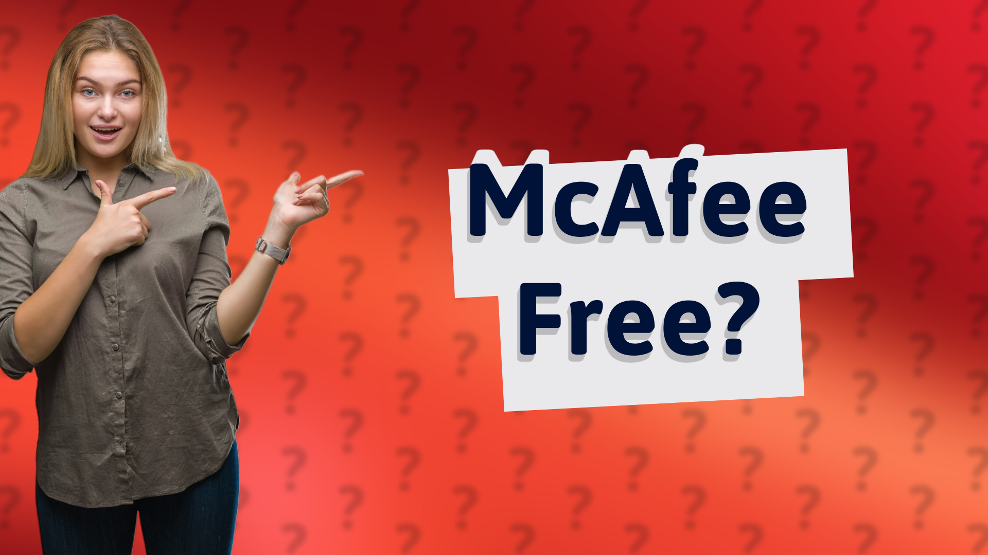 McAfee Free?