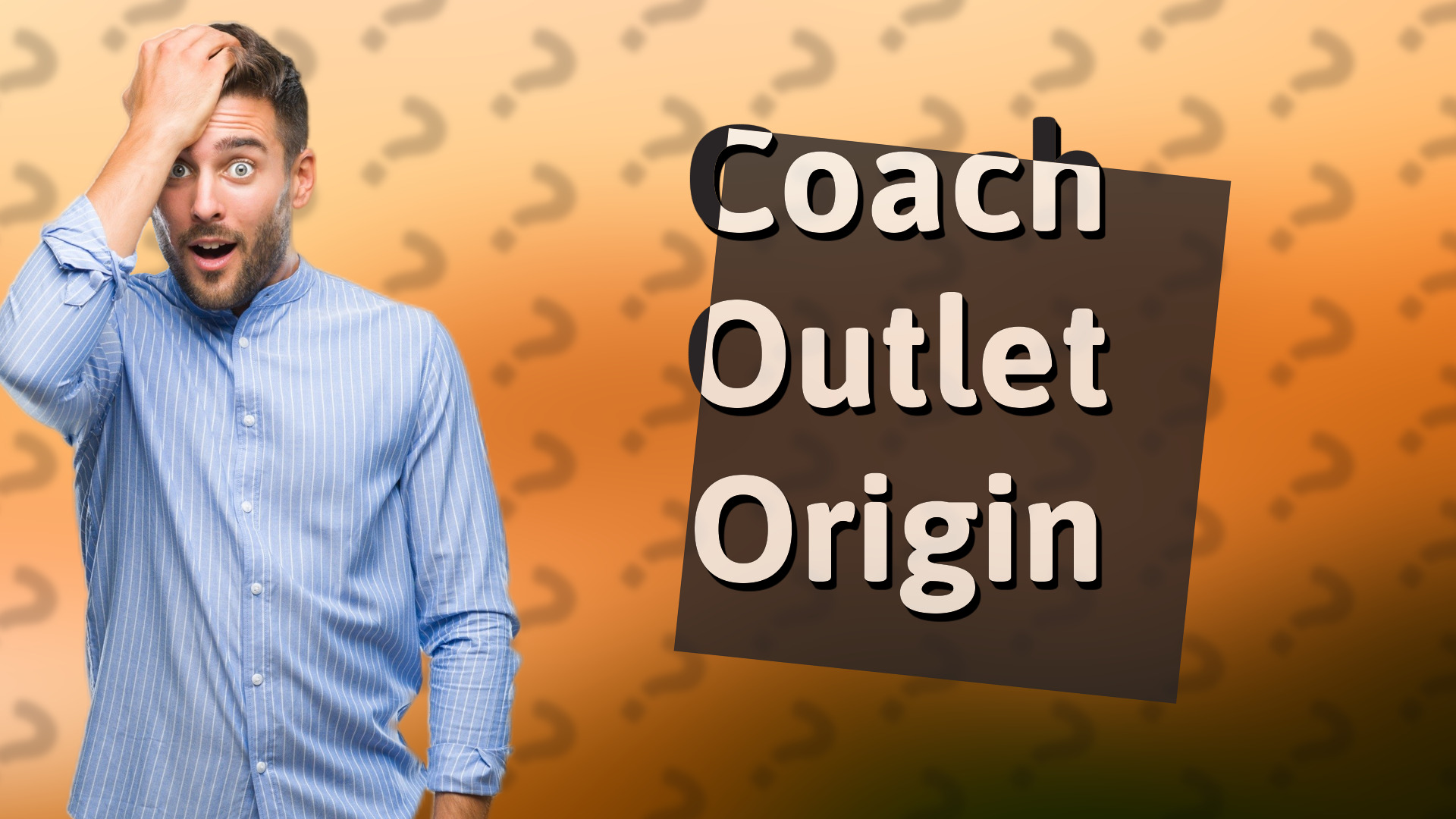 Coach Outlet Origin