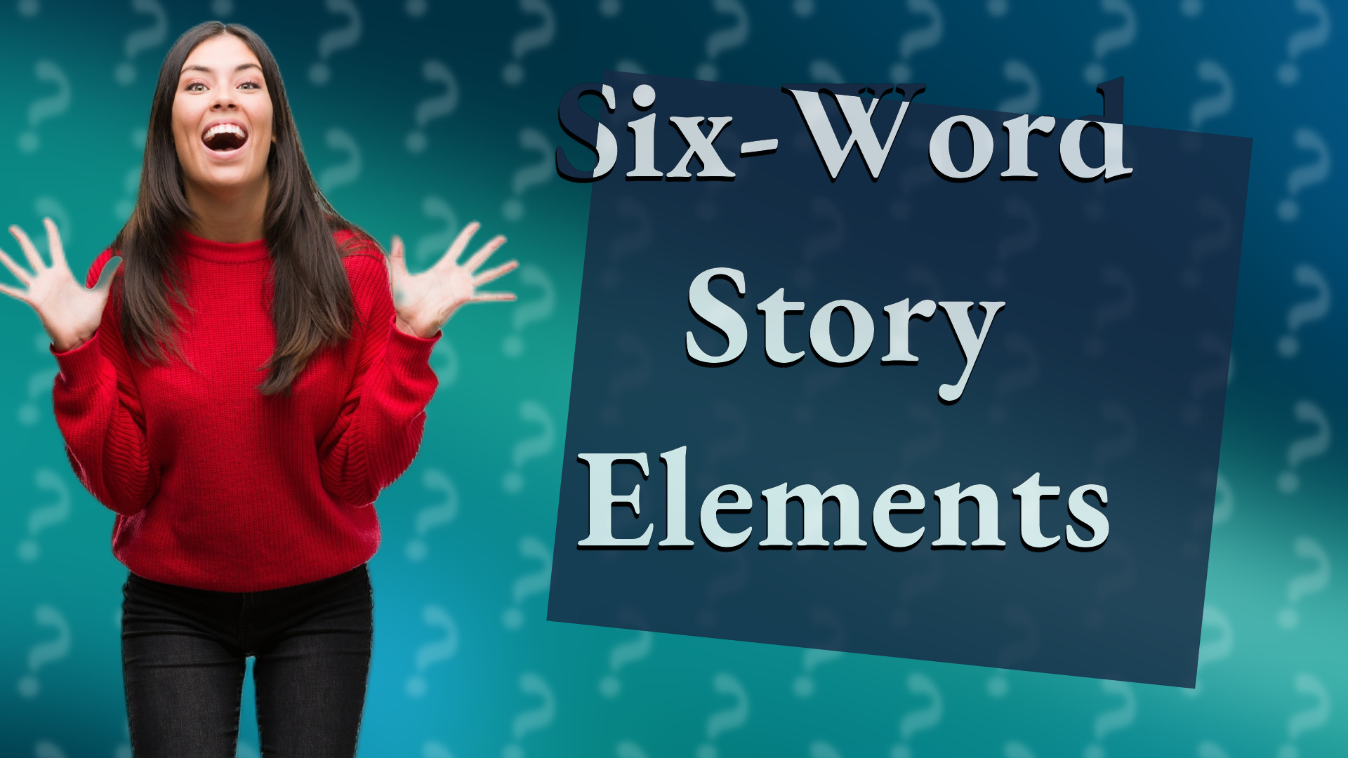 Six-Word Story Elements