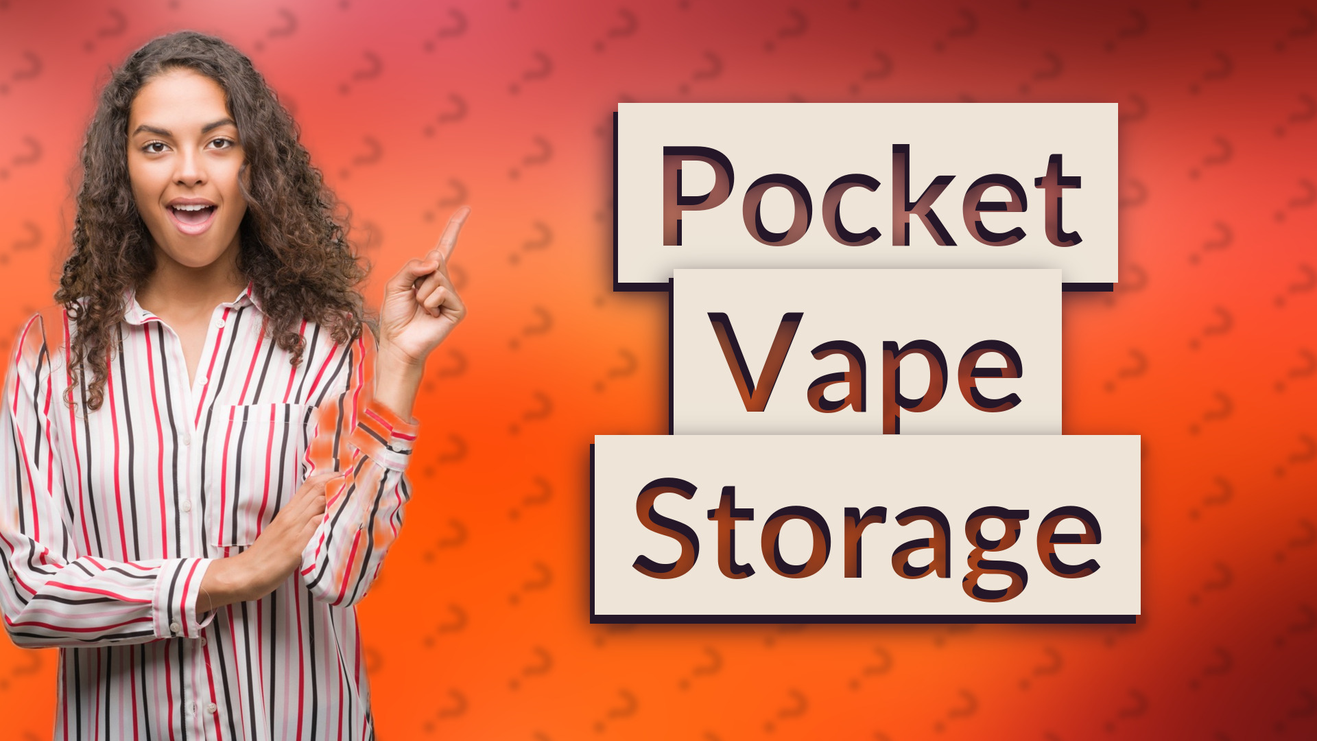 Pocket Vape Storage