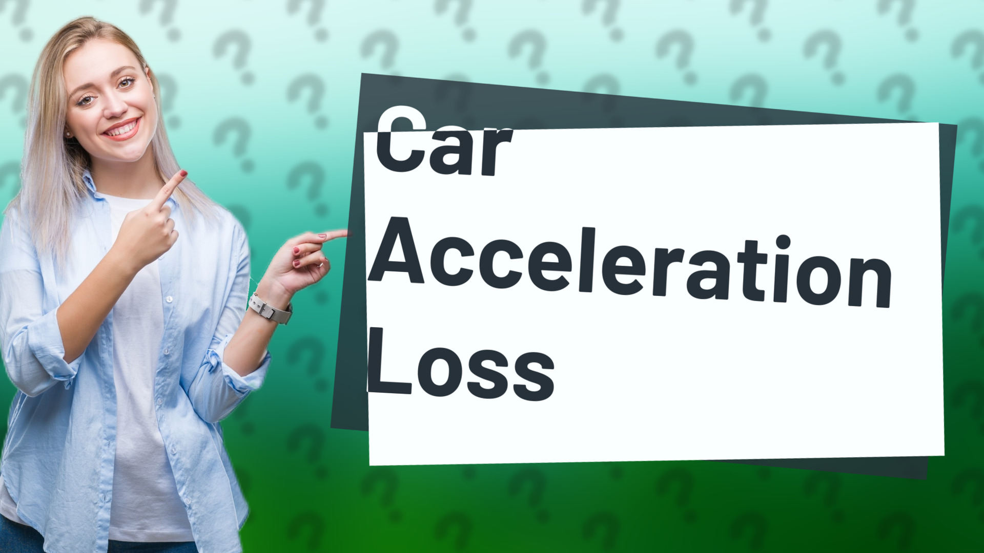 Car Acceleration Loss