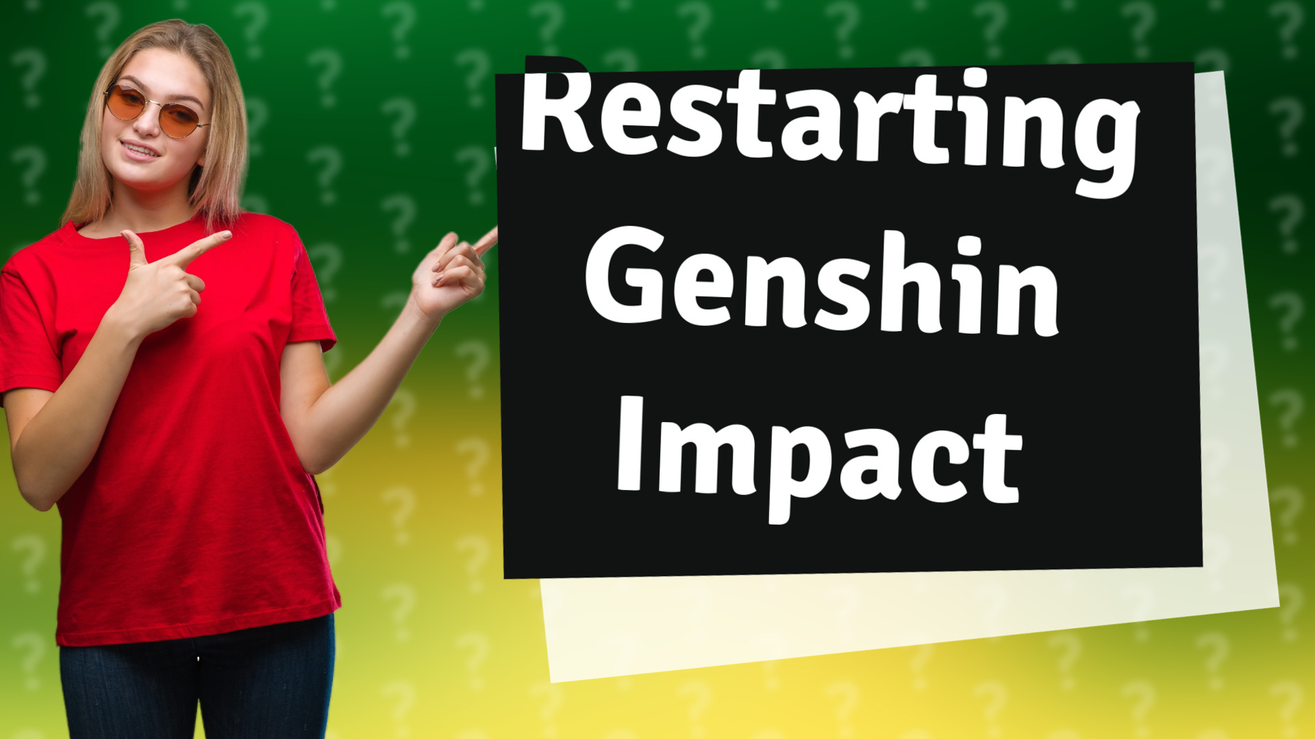 Restarting Genshin Impact