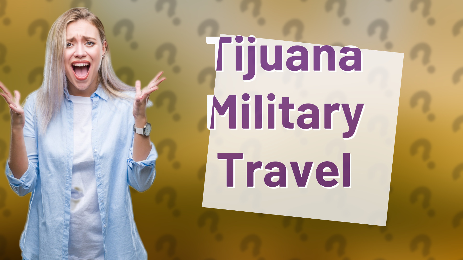 Tijuana Military Travel