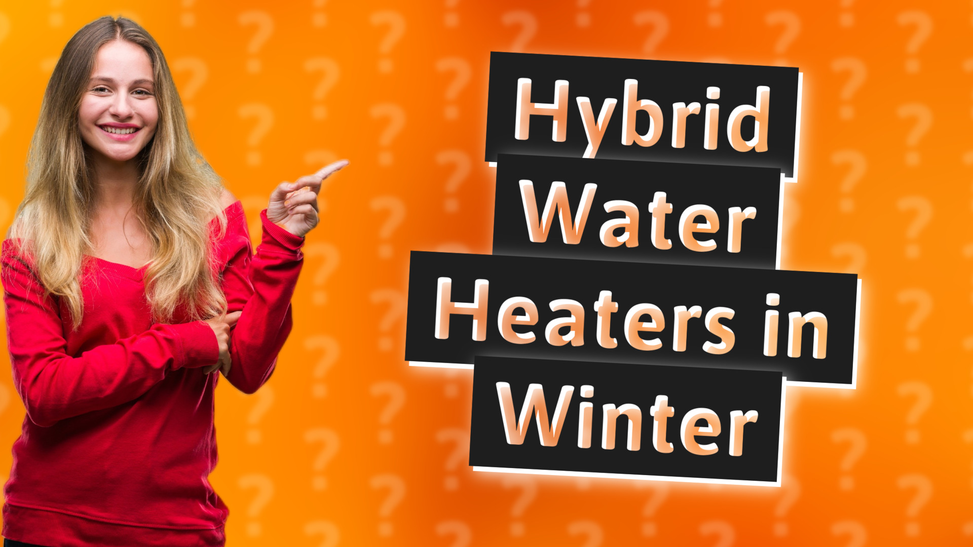 Hybrid Water Heaters in Winter
