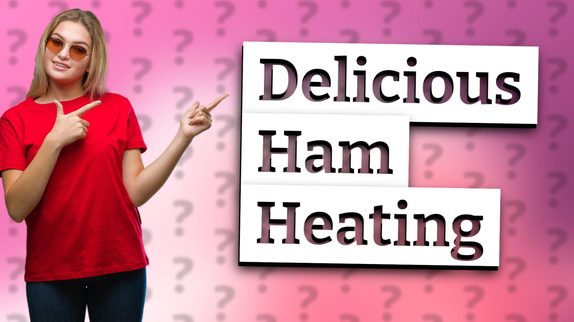 Delicious Ham Heating