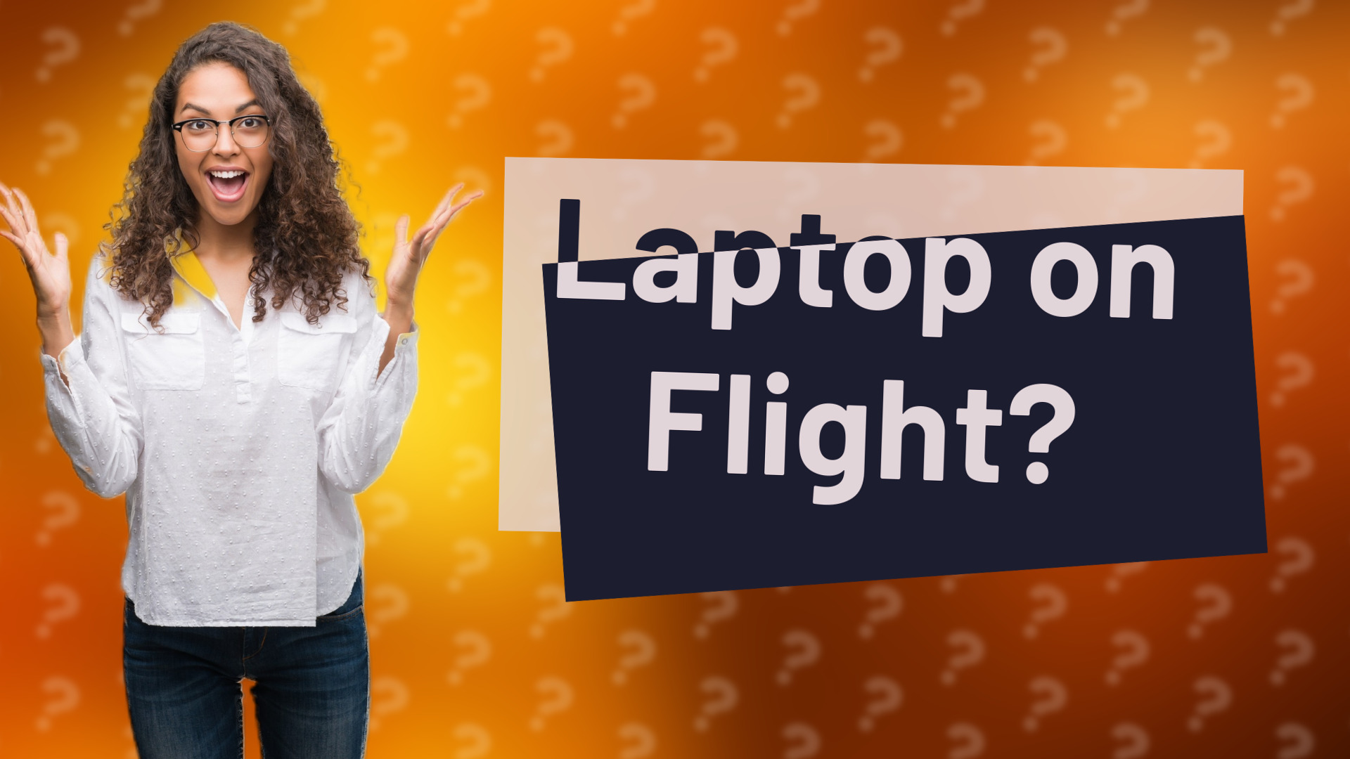 Laptop on Flight?