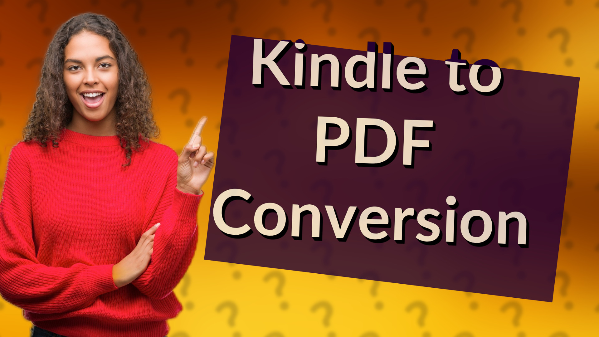Kindle to PDF Conversion
