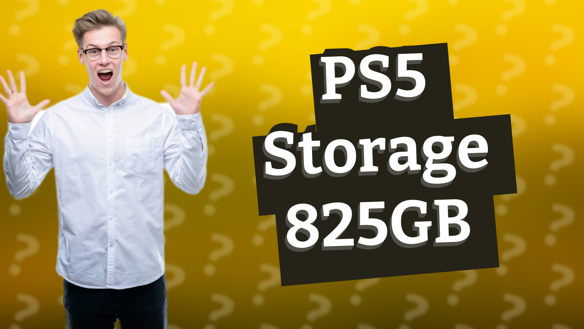 PS5 Storage 825GB
