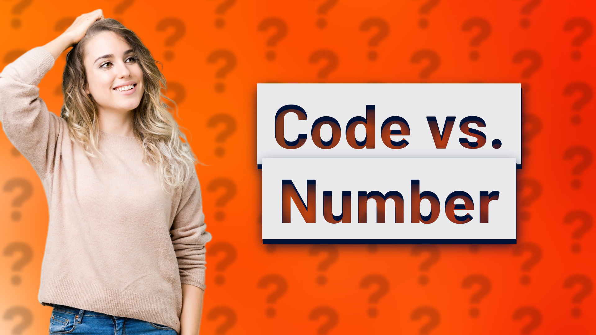 Code vs. Number