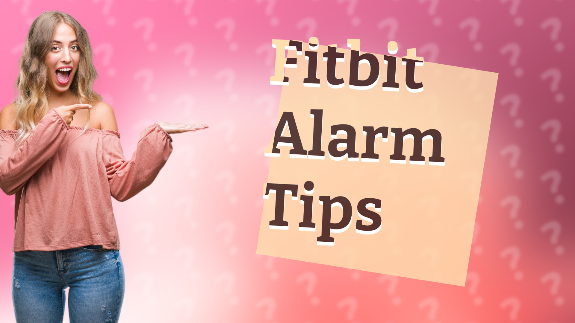 Fitbit Alarm Tips
