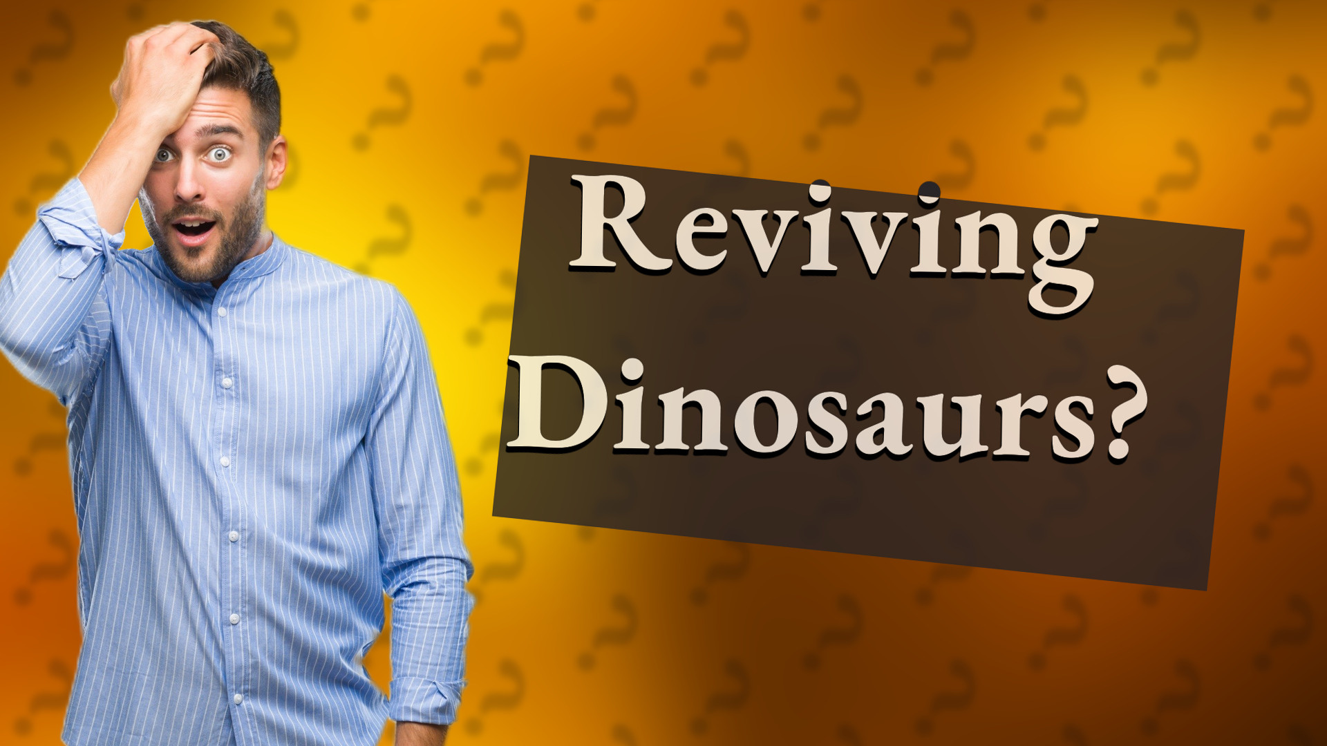 Reviving Dinosaurs?
