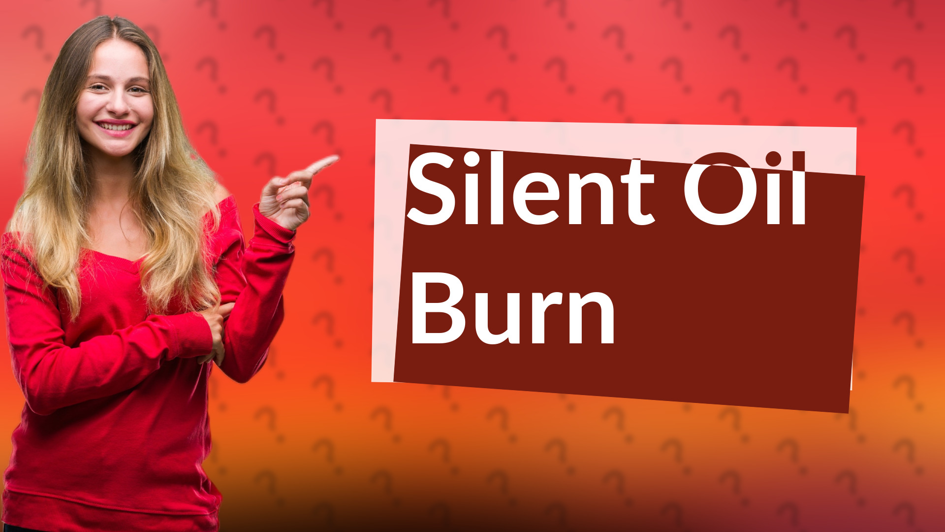 Silent Oil Burn