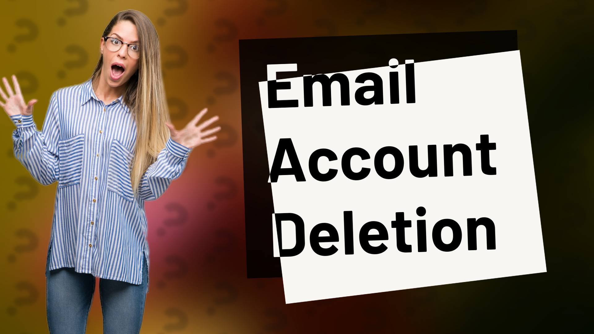 Email Account Deletion
