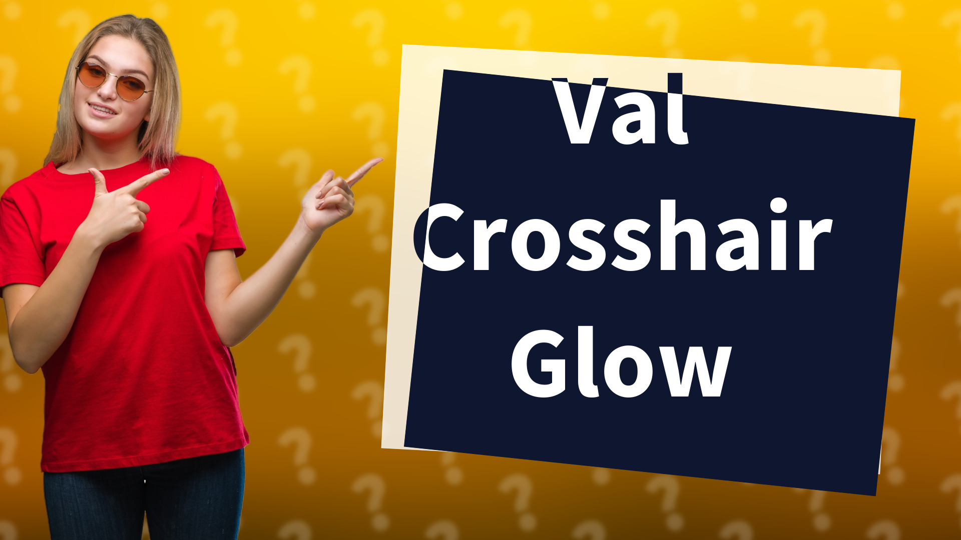 Val Crosshair Glow