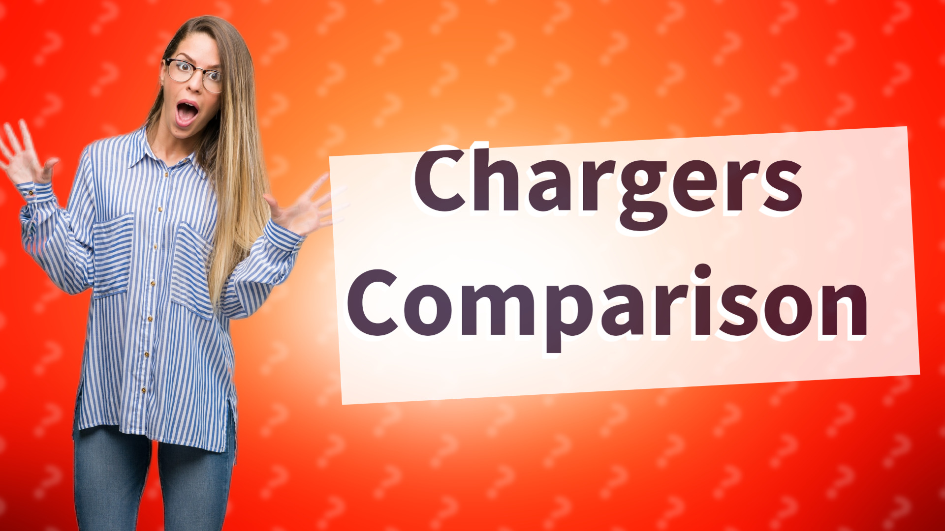 Chargers Comparison