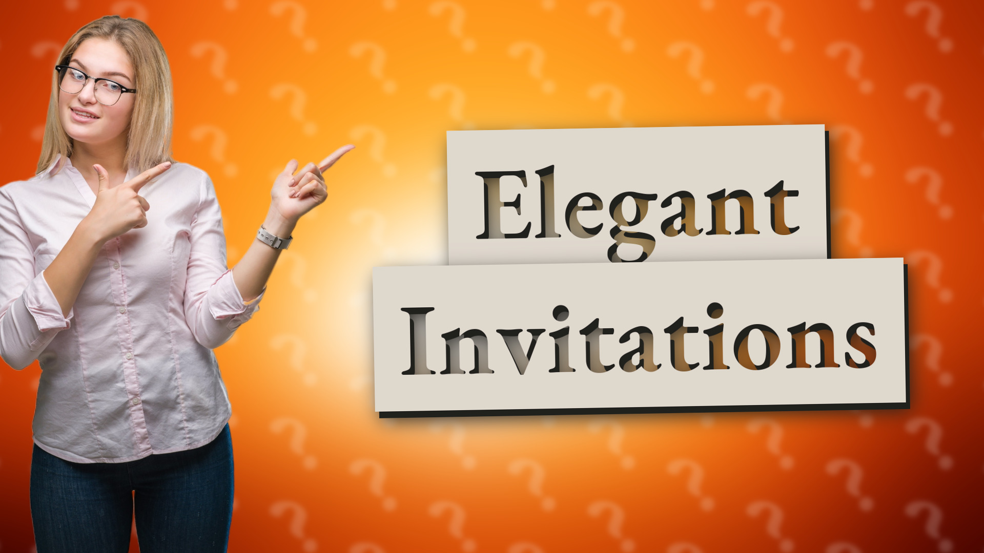 Elegant Invitations