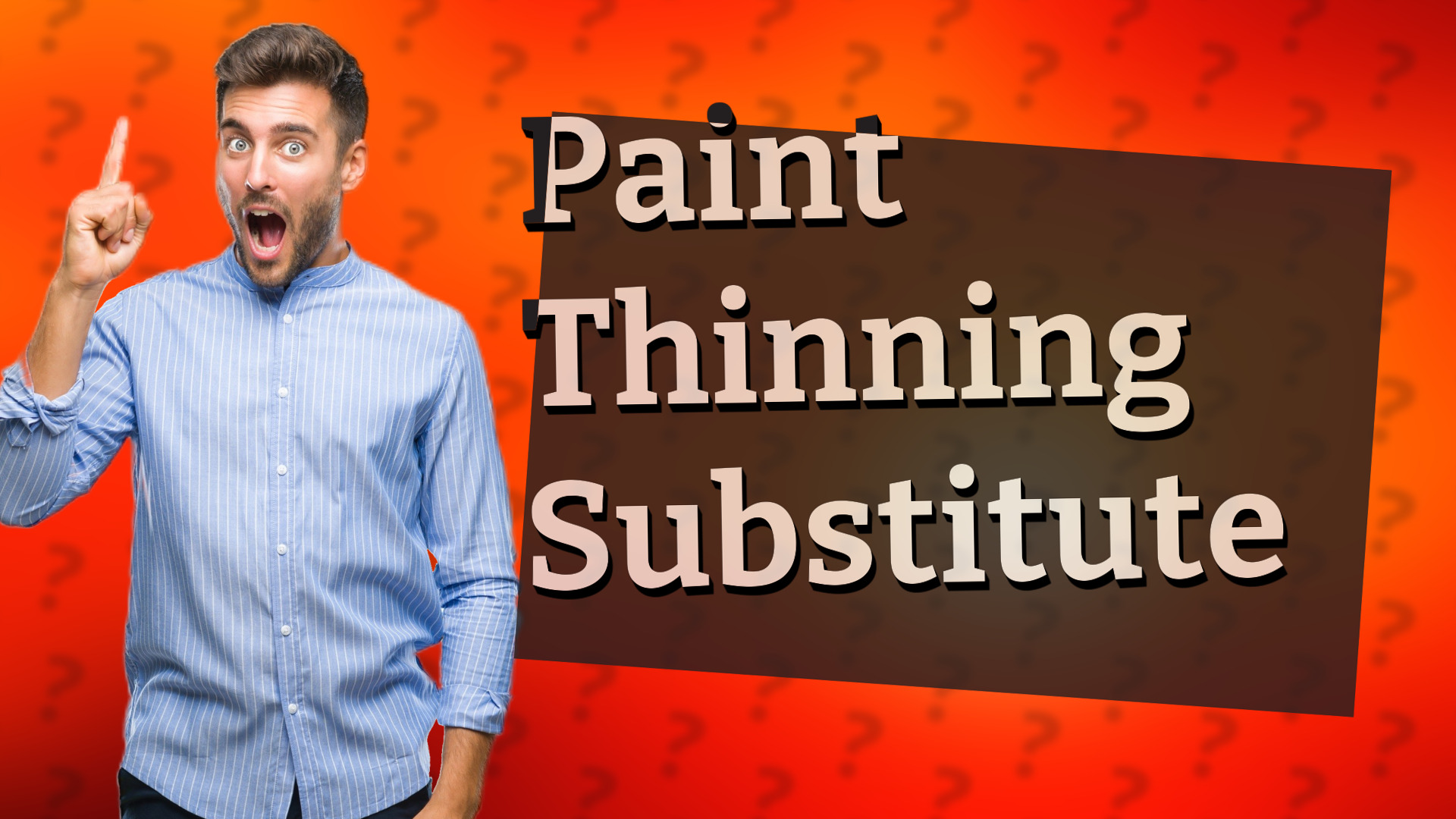 Paint Thinning Substitute