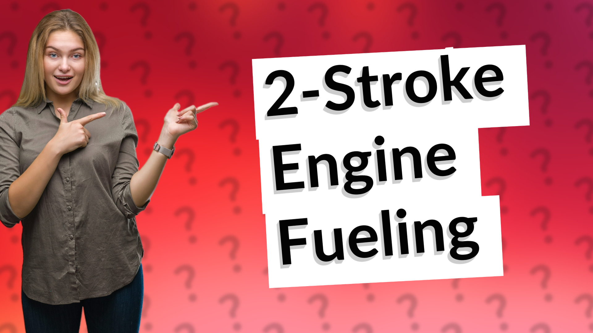 2-Stroke Engine Fueling