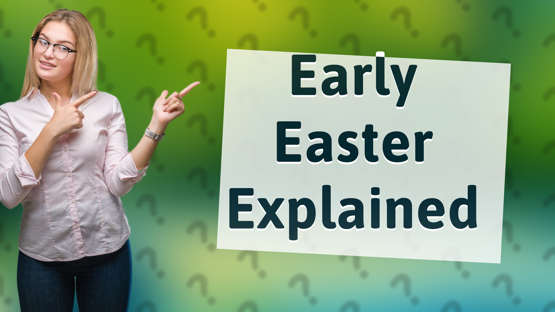 Early Easter Explained