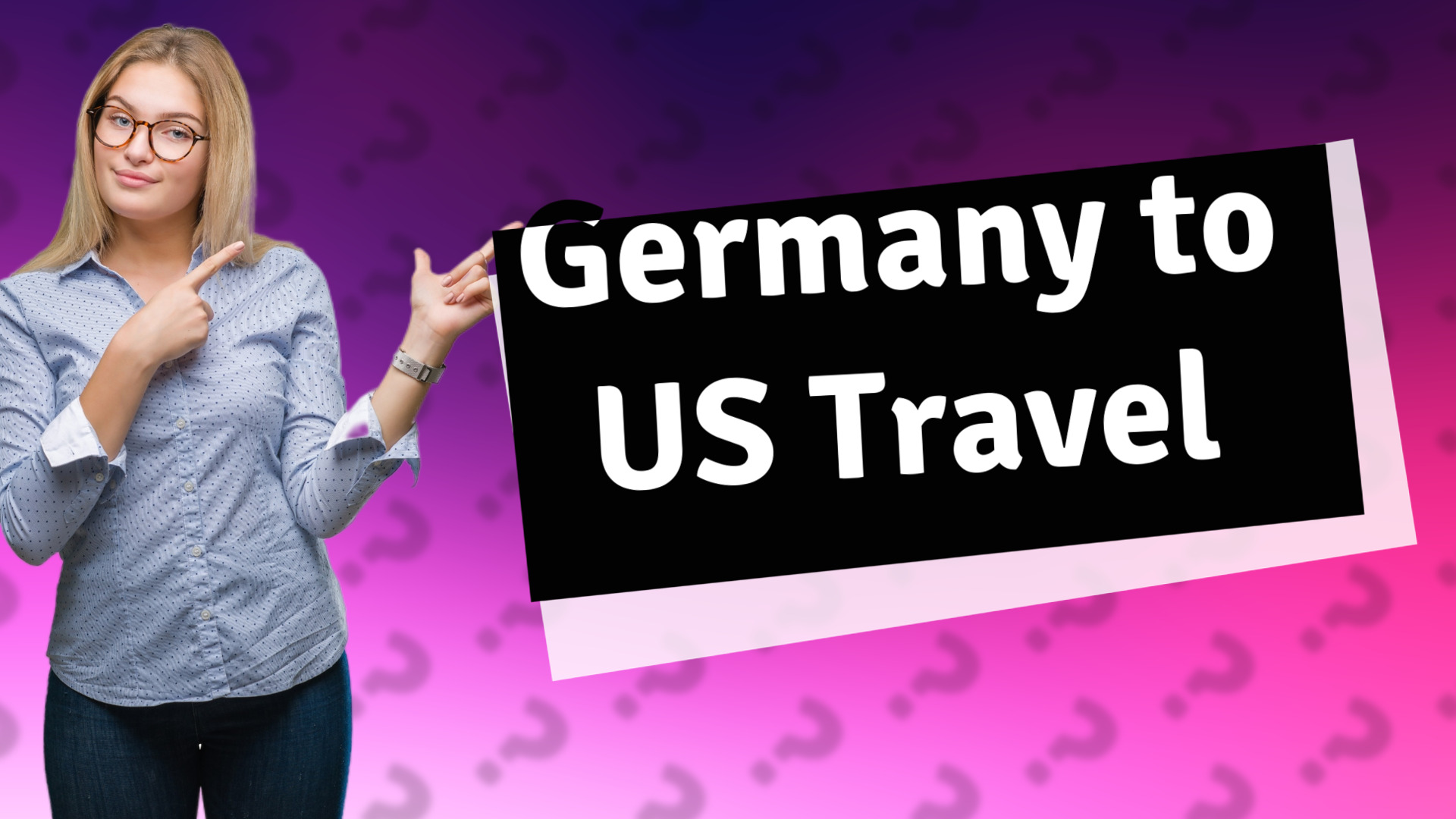 Germany to US Travel
